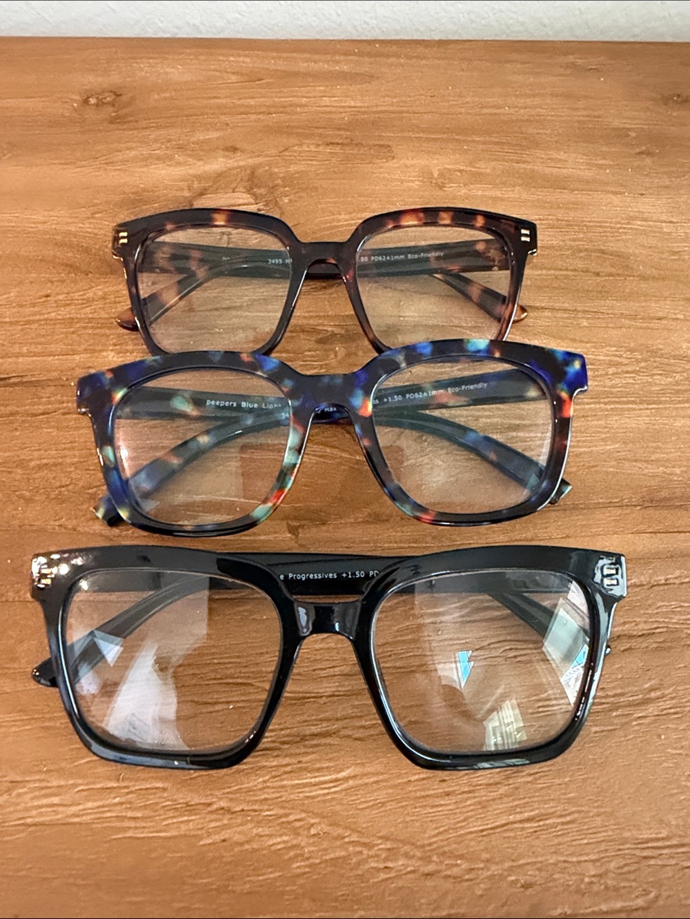 Peepers Progressive readers, 3 pairs, 1.50 power